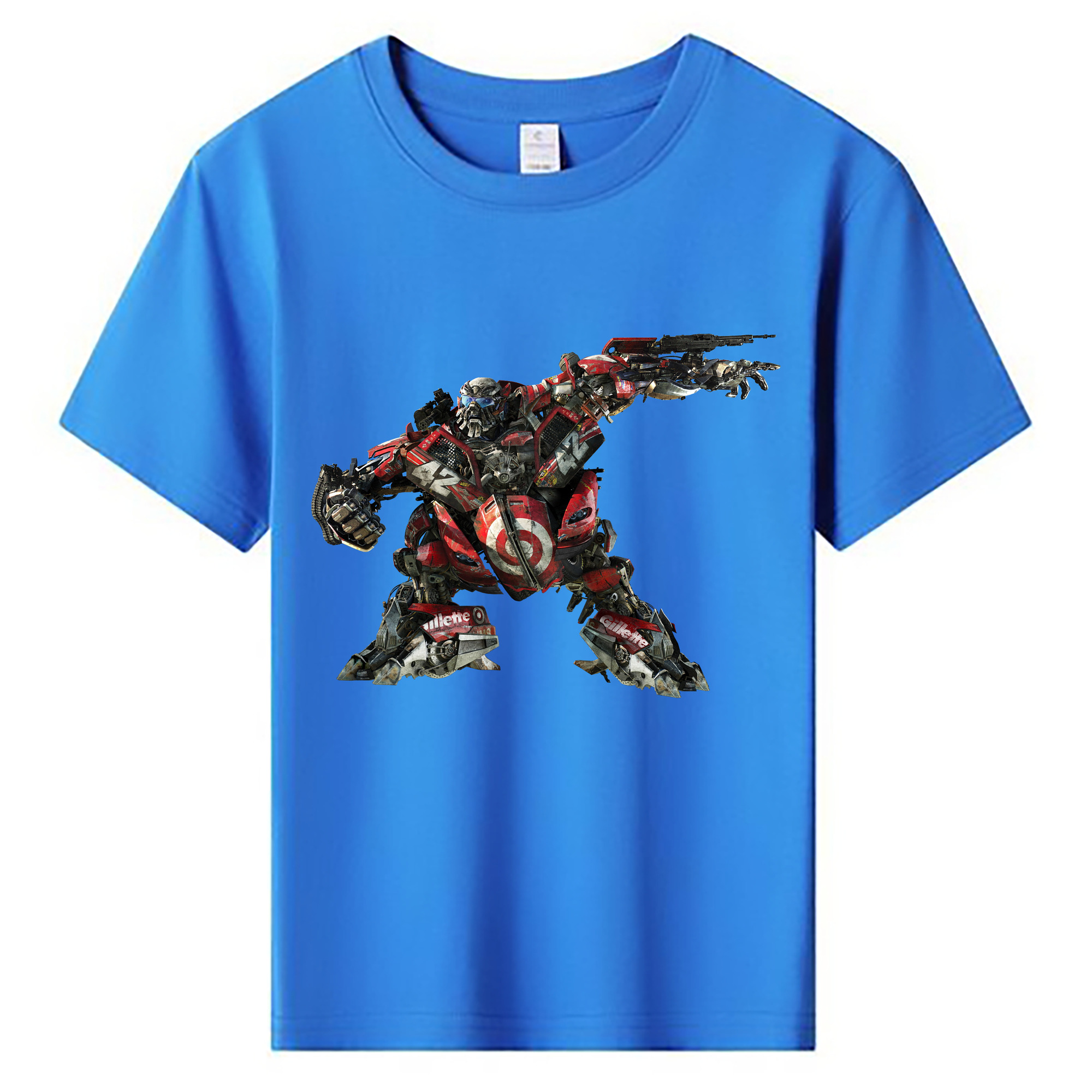 （画像用）  綿100％キッズTシャツ（フロントプリント）